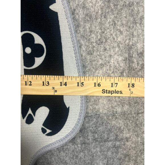 Supreme x LV Bearbrick Rug Non Slip‎ Back - Picture 3 of 4
